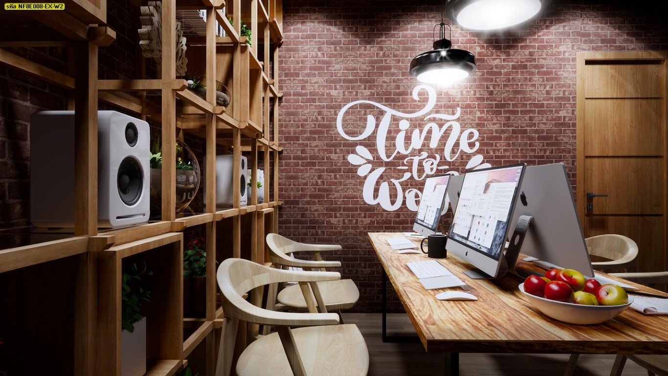 wallอิฐ ไม้1 ยาว10ม กว้าง53ซม ม้วน5ตรม idm