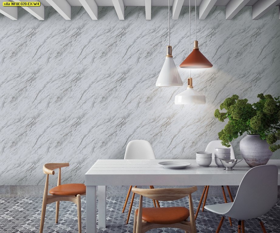 wallหินอ่อน ม้วนปกติ กว้าง 53 cm ยาว 10 m เท่ากับ 5 ตารางเมตร  idm