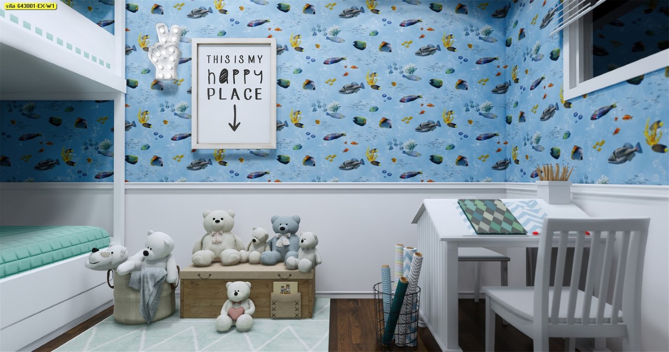 wallโมเดิร์น1 ยาว10ม กว้าง53ซม ม้วน5ตรม idm