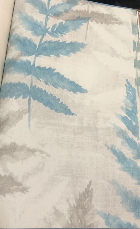 wallpaper ใบไม้ ขนสัตว์  ม้วนปกติ 1 ม้วน 5 ตารางเมตร กว้าง 53 cm ยาว 10 m  idm