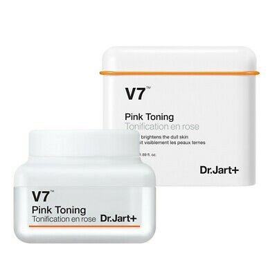 *พร่้อมส่ง*Dr.Jart+ V7 Pink Toning Cream 50 ml.เนื้อครีมสีชมพูอ่อนๆ ปรับผิวให้ขาวอมชมพูขึ้นทันทีที่ใช้ ครีมเนื้อบางเบาที่อุดมไปด้วยวิตามินที่ช่วยเพิ่มความสว่างกระจ่างใส ตัวนี้เป็นไอเท็มที่เอาไว้บำรุงผิวหน้า เนื้อของเค้าจะเป็นสีชมพูอ่อนๆ ช่วยปรับสีผิว ลงไป