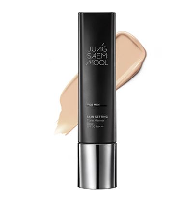 *พร้อมส่ง*Jung Saem Mool For Men Skin Setting Tone Manner Base SPF30/PA+++ 40 ml. เบสที่จะช่วยปรับผิวเรียบเนียน สูตร All-in-one สำหรับผิวผู้ชายโดยเฉพาะ เพื่อแก้สีผิวที่ไม่เรียบเนียนให้กระจ่างใส ดูชุ่มชื้น พร้อมกันแดด สามารถใช้ได้ทุกวัน เนื้อบางเบา ไม่เหนอ