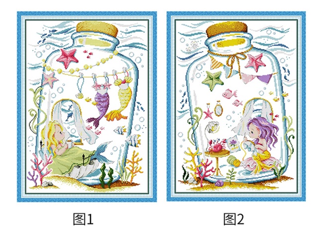 Mermaid's boudoir (ไม่พิมพ์/พิมพ์ลาย)