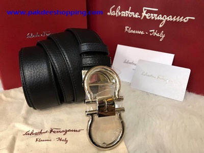 Feragamo Belt original size 3.5 cm ทำจากหนังแท้ งานสวยมาก งานเกรดดีที่สุด