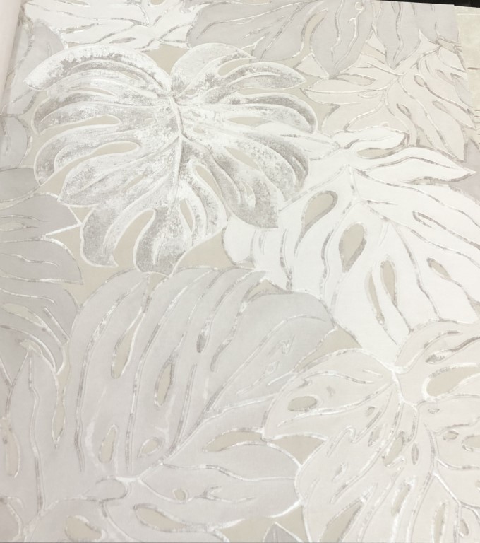 wallpaper ใบไม้ ขนสัตว์  ม้วนปกติ 1 ม้วน 5 ตารางเมตร กว้าง 53 cm ยาว 10 m  edu