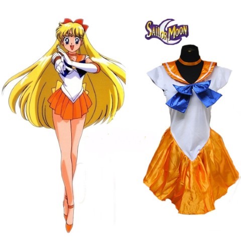 ++พร้อมส่ง++ชุดเซเลอร์วีนัสน่ารักสุดๆ ชุดเซเลอร์วีนัส (Sailor Venus) ไอโนะ มินาโกะ เซเลอร์มูน