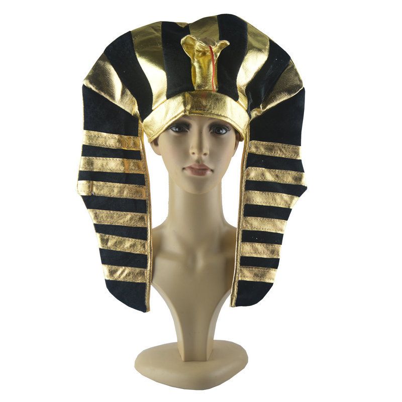 หมวกแฟนซี หมวกฟาโรห์ (บุฟองน้ำ) หัวอียิปต์ ที่ใส่หัวฟาโรห์ กรีก ใส่ได้ทั้งผู้ใหญ่และเด็ก