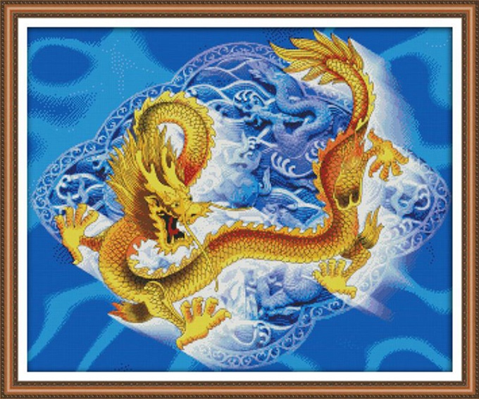 Dragon (ไม่พิมพ์/พิมพ์ลาย)