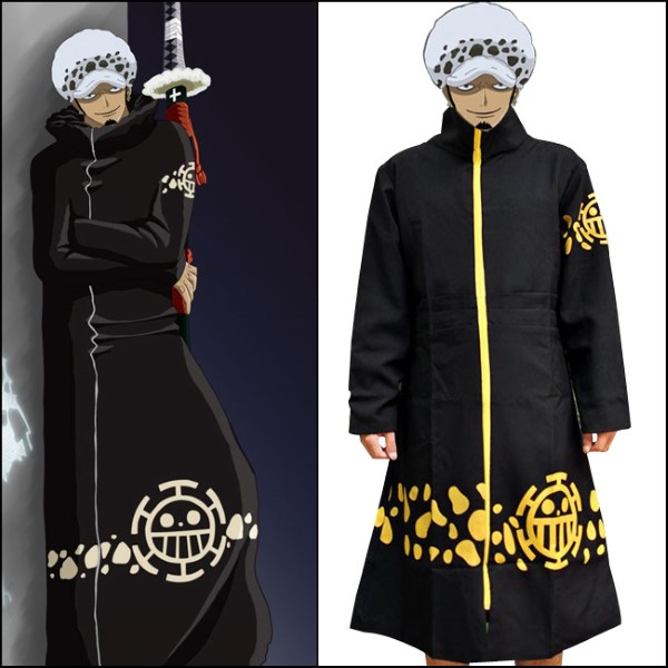 7C12 ชุดทราฟัลการ์ ลอว์ วันพีซ Trafalgar D. Water Law One Piece Costume