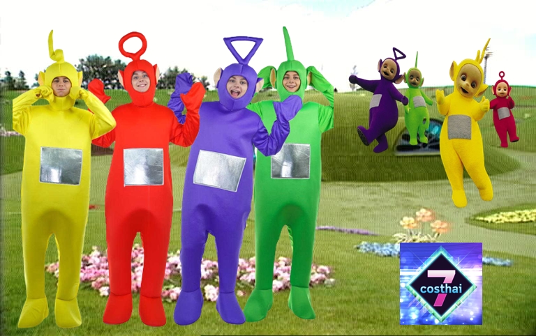 7C15N-7C18N ชุดเซต 4 ตัว จากการ์ตูน เทเลทับบี้ - Teletubbies