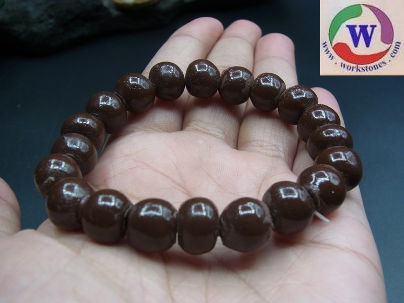กำไลข้อมือมวลสารแร่เหล็กน้ำพี้