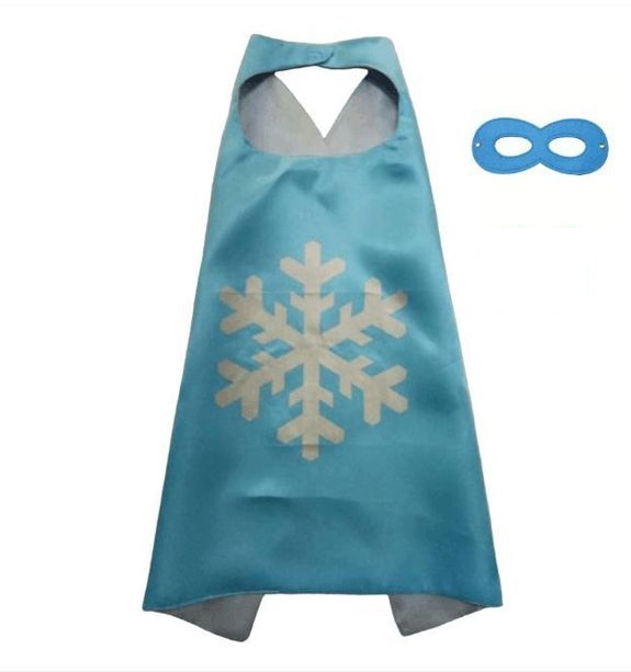 7C31 ชุดเด็ก Frozen ผ้าคลุมและหน้ากากคาดตา โฟรเซ่น Frozen Cloak + Mask