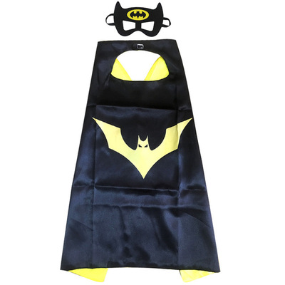 7C32 ชุดเด็ก ผ้าคลุมและหน้ากากคาดตา แบทแมน BATMAN Cloak + Mask