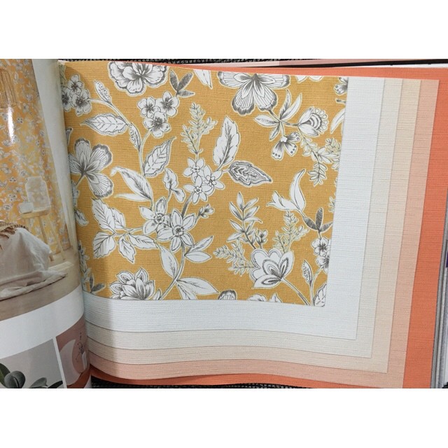 WALLเกาหลี ม้วนใหญ่ 15ตรม กว้าง1.06ม ยาว15.6มab