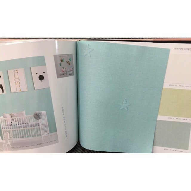 WALLเกาหลี ม้วนใหญ่ 15ตรม กว้าง1.06ม ยาว15.6มab