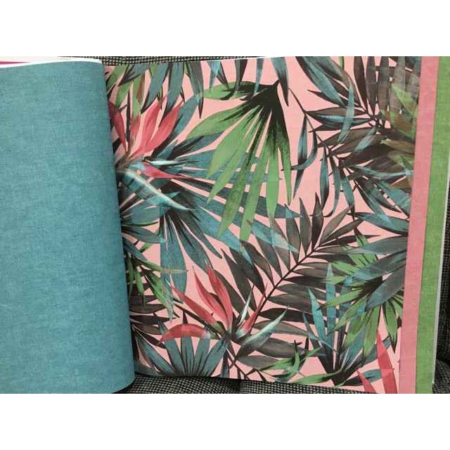 wallใบไม้ ยาว 10ม กว้าง 53ซม ม้วน5ตรมaf