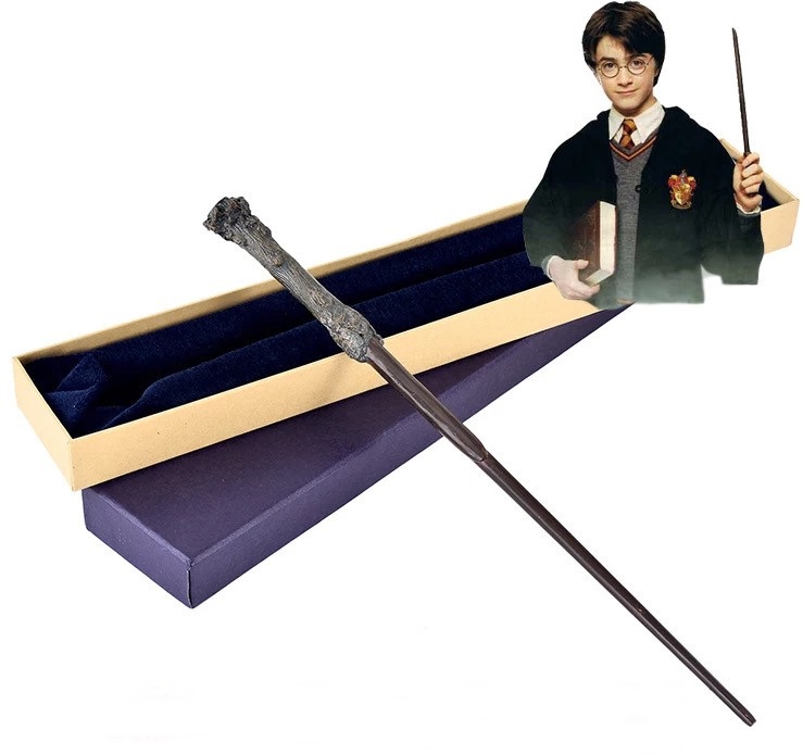 ++พร้อมส่ง++(แกนเหล็กงานสวยหรู)ไม้กายสิทธิ์แฮรี่พอตเตอร์ งานพรีเมียม แกนเหล็กพร้อมกล่องสวยหรู บ้านกริฟฟินดอร์ 