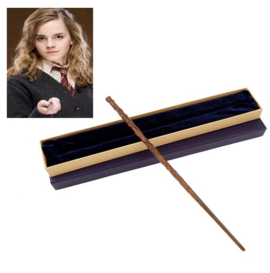 ++พร้อมส่ง++(แกนเหล็กงานสวยหรู)ไม้กายสิทธิ์เฮอร์ไมโอนี่ งานพรีเมียม แกนเหล็กพร้อมกล่องสวยหรู บ้านกริฟฟินดอร์ 