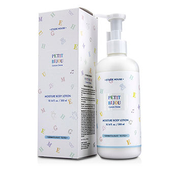 Etude House Petit Bijou Cotton Snow Moisture Body Lotion เติมความชุ่มชื้นแด่ผิวด้วยอโลเวร่า ผิวจีงเนียนนุ่มราวกับผิวเด็ก