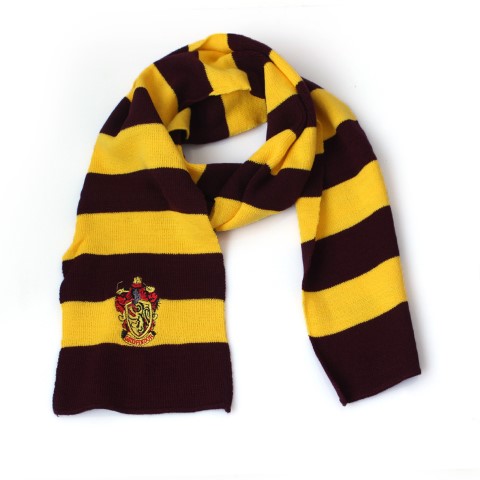 ++พร้อมส่ง++(แบบสั้น)ผ้าพันคอกริฟฟินดอร์(gryffindor) ผ้าพันคอแฮรี่พอตเตอร์ ผ้าไหมพรมมีตรา Gryffindor ผ้าพันคอ Harry Potter บ้านกริฟฟินดอร์ 