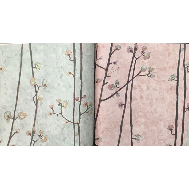 wallpaper Van gogh ลิขสิทธิ์แท้ ยาว 10ม  กว้าง53ซม ม้วน 5ตรม 