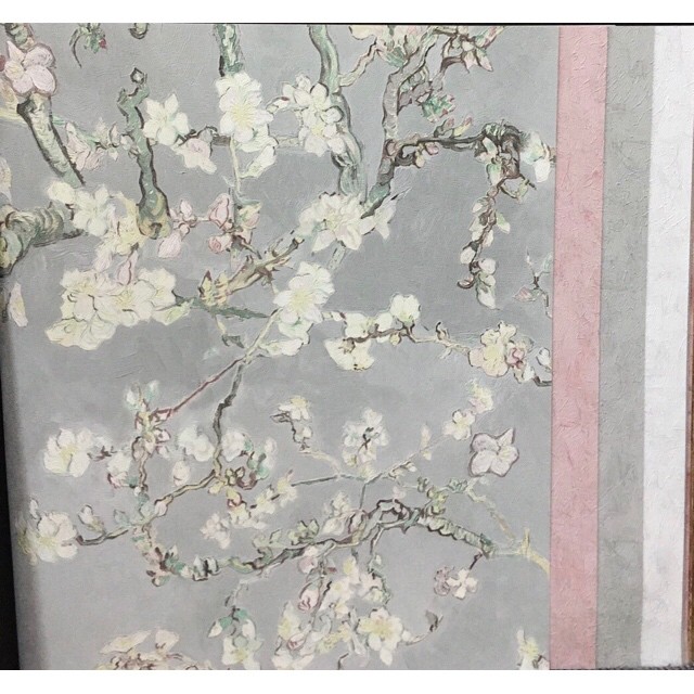 wallpaper Van gogh ลิขสิทธิ์แท้ ยาว 10ม  กว้าง53ซม ม้วน 5ตรม 