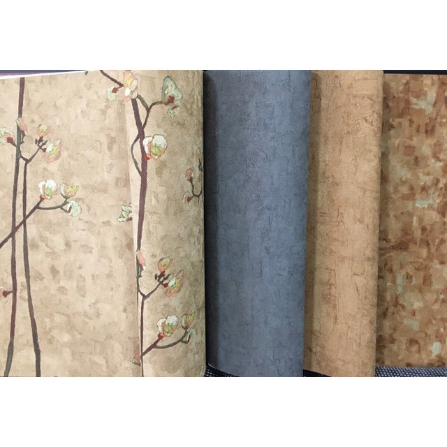 wallpaper Van gogh ลิขสิทธิ์แท้ ยาว 10ม  กว้าง53ซม ม้วน 5ตรม 