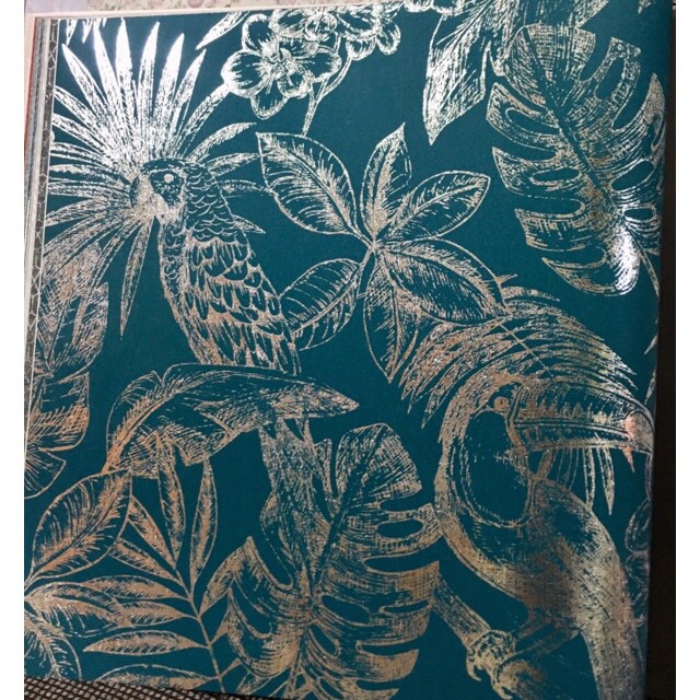 wallใบไม้ ยาว 10ม กว้าง 53ซม ม้วน5ตรมce