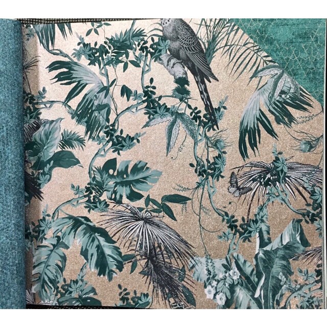 wallใบไม้ ยาว 10ม กว้าง 53ซม ม้วน5ตรมce