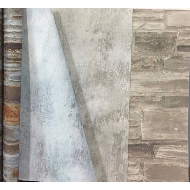 wallอิฐ หินไม้2 ยาว10ม. กว้าง53ซม ม้วน5ตรมed