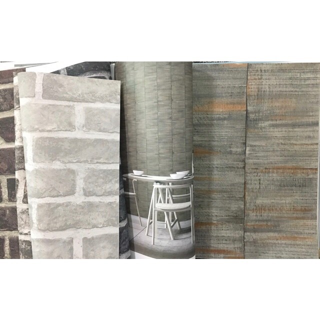 wallอิฐ หินไม้2 ยาว10ม. กว้าง53ซม ม้วน5ตรมed