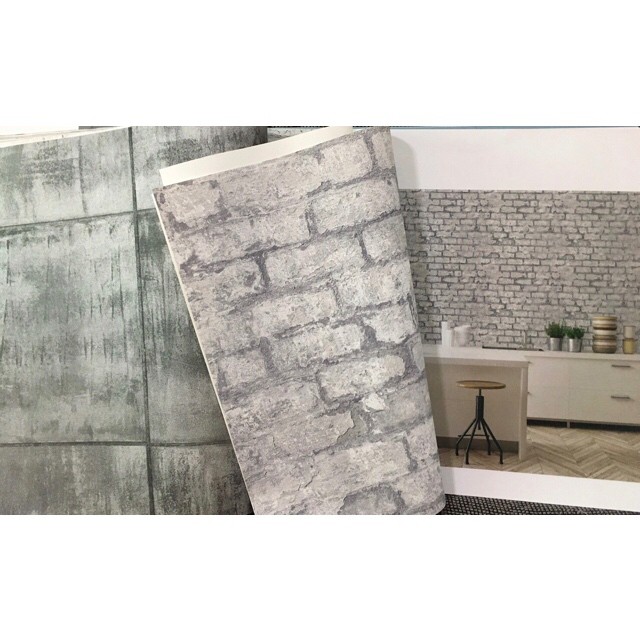 wallอิฐ หินไม้2 ยาว10ม. กว้าง53ซม ม้วน5ตรมed