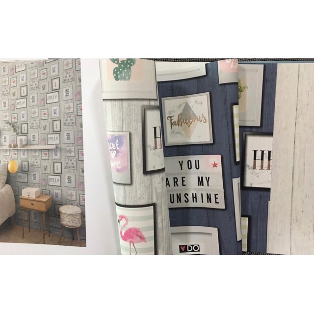 wallโมเดิร์น กราฟฟิก ยาว10ม กว้าง53ซม ม้วน5ตรมed