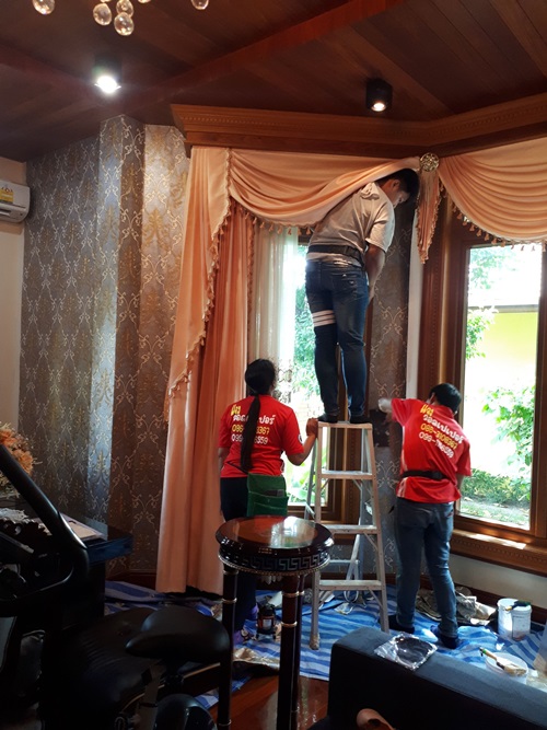 ผลงานการติดตั้ง