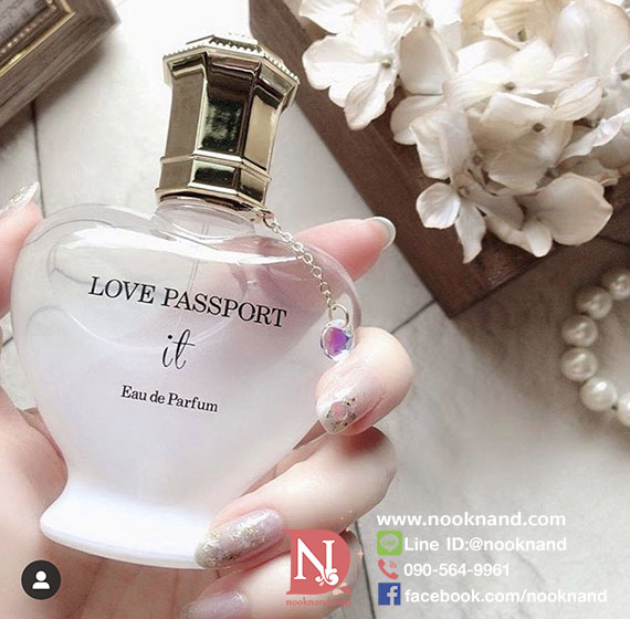 LOVE PASSPORT IT Eau de Parfum 40ml กลิ่น Fruity Floral  น้ำหอมนำเข้าจากญี่ปุ่น