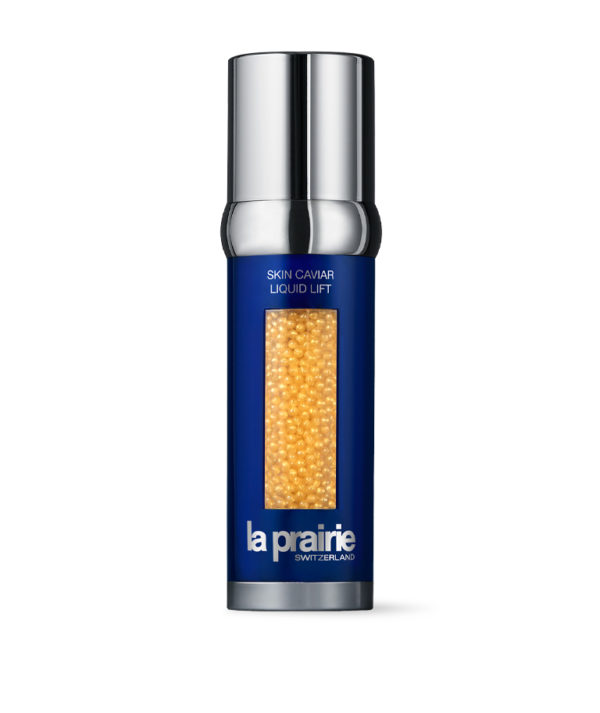 La Prairie Skin Caviar Liquid Lift  ขนาดทดลอง 10 ml. เซรั่มที่มีสรรพคุณในการต้านแรงโน้มถ่วงของโลก ผสานไปด้วยคุณประโยชน์ของสารสกัดจากคาเวียร์ ช่วยยกกระชับผิวทันที และฟื้นฟูเซลล์ผิวที่เสื่อมสภาพ ให้กลับมามีชีวิตชีวาอีกครั้ง