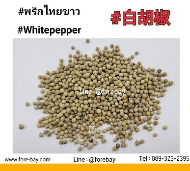 #ขายพริกไทยขาว #Whitepepper  100% ขนาด 1 กิโลกรัม    089-323-2395