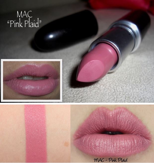 MAC Matte Lipstick #Pink Plaid สีชมพูหม่น ๆ อมม่วง ลิปสติกแบบเนื้อแมท เม็ดสีสวยคมชัด &#8203;&#8203;&#8203;&#8203;&#8203;&#8203;เนื้อแน่นเนียนนุ่ม ละเอียดทาง่ายไม่เป็นคราบมอบสีสันติดทนนาน สร้างสีสันให้เรียวป