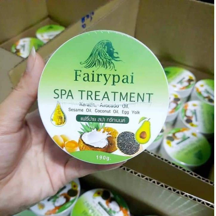 Pairypai Spa Treatment แฟรี่ปาย สปา ทรีทเม้นต์ ฟื้นฟูบำรุงผมเสียเพื่อผมนุ่มลื่นยิ่งขึ้น 190ml.