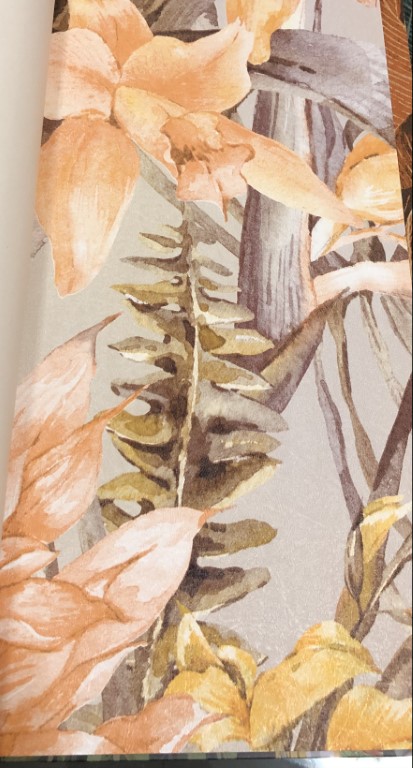 wallใบไม้ ยาว 10ม กว้าง 53ซม ม้วน5ตรม ccv