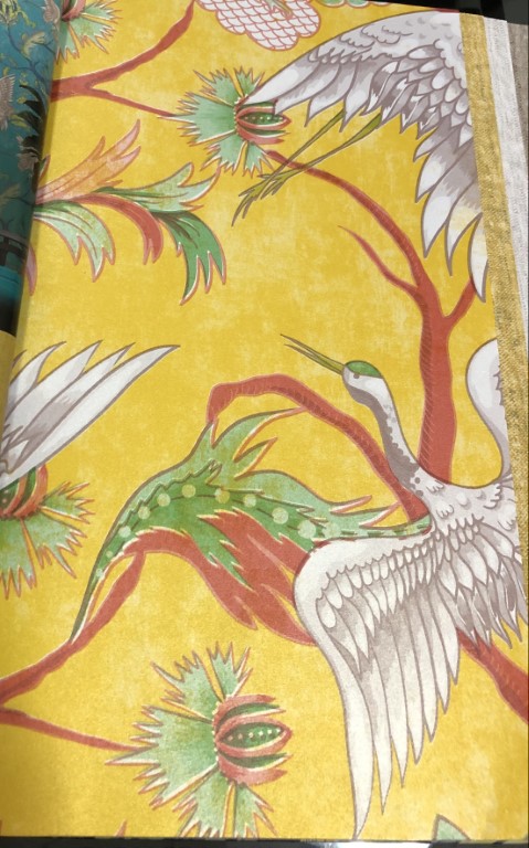 wallใบไม้ ยาว 10ม กว้าง 53ซม ม้วน5ตรม ccv