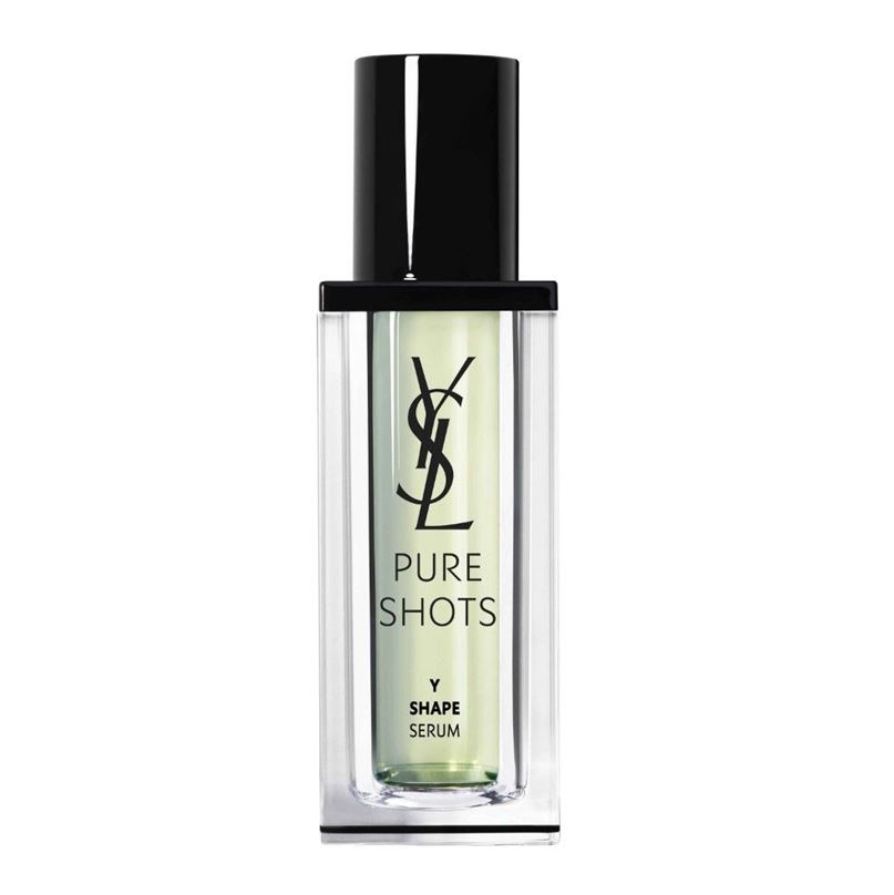 YSL Yves Saint Laurent Pure Shots Y Shape Serum 30 ml. เซรั่มขวดสีม่วง เติมเต็มลดริ้วรอยตื้นๆและริ้วรอยลึกแลดูจางลงเพิ่มยืดหยุ่นของผิว และผิวฟื้นคืนความอ่อนนุ่ม ด้วยรากไอริส จะมีจุดเด่นในเรื่องของการยืดเกาะชั้นผิว ช่วยสร้างอิลาสตินคอลลาเจน 