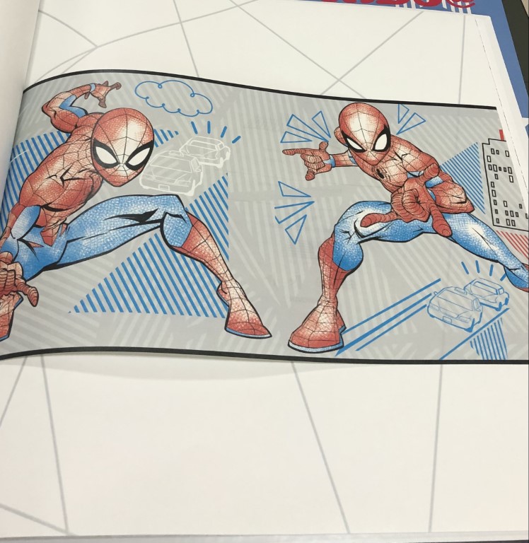 wall การ์ตูน ลิขสิทธิ์ใหม่  ยาว 10ม กว้าง 53ซม ม้วน5ตรม cd