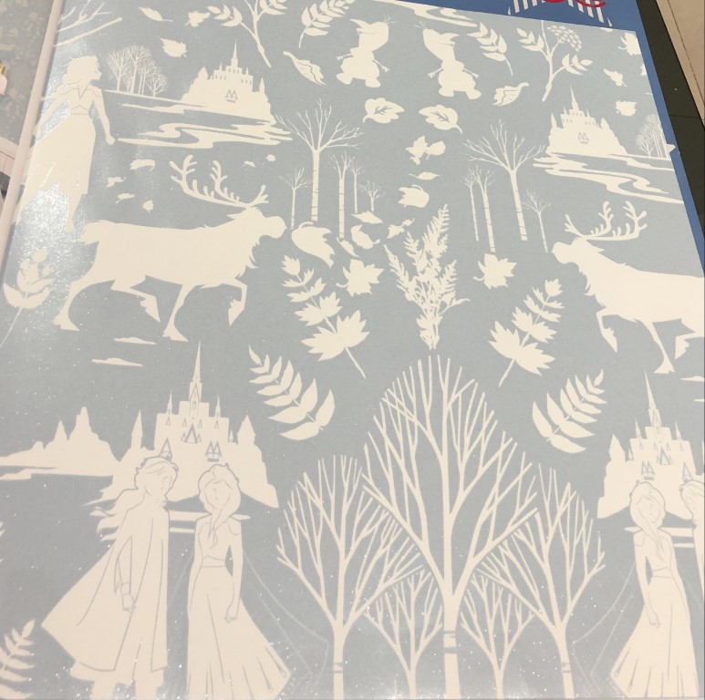 wall การ์ตูน ลิขสิทธิ์ใหม่  ยาว 10ม กว้าง 53ซม ม้วน5ตรม cd