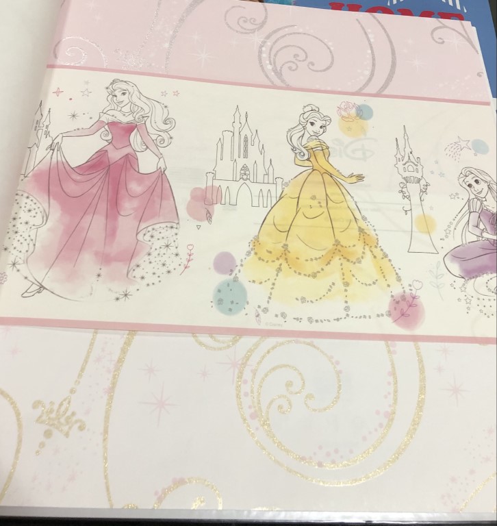 wall การ์ตูน ลิขสิทธิ์ใหม่  ยาว 10ม กว้าง 53ซม ม้วน5ตรม cd