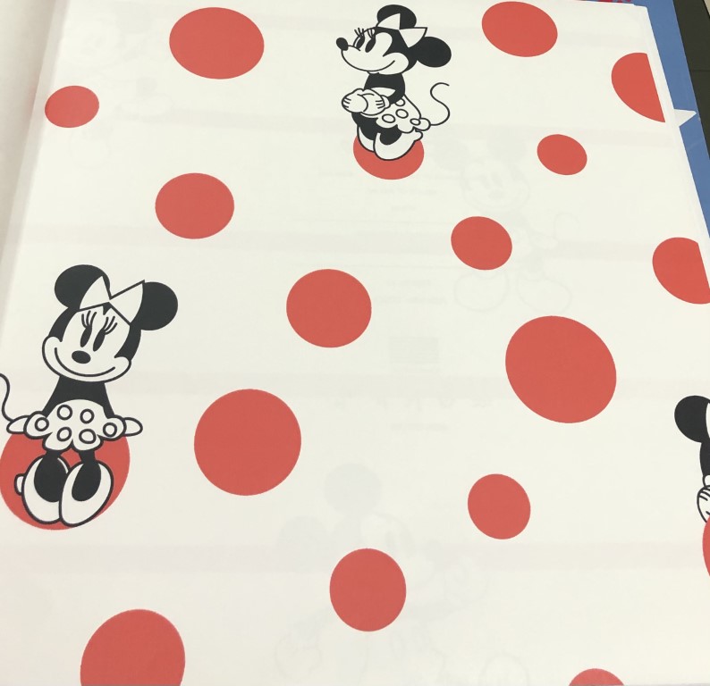 wall การ์ตูน ลิขสิทธิ์ใหม่  ยาว 10ม กว้าง 53ซม ม้วน5ตรม cd