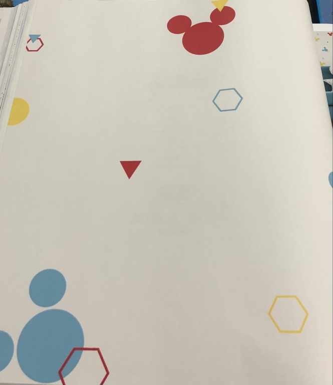 wall การ์ตูน ลิขสิทธิ์ใหม่  ยาว 10ม กว้าง 53ซม ม้วน5ตรม cd