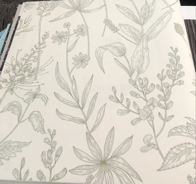 wallใบไม้ ยาว 10ม กว้าง 53ซม ม้วน5ตรม ltw