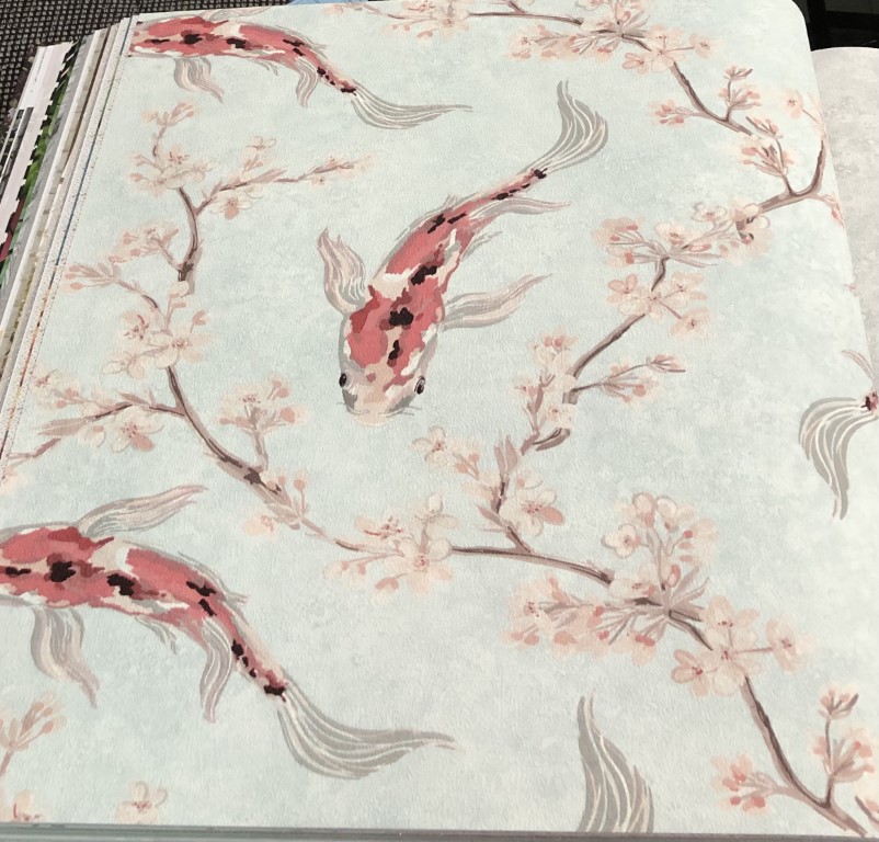 wallใบไม้ ยาว 10ม กว้าง 53ซม ม้วน5ตรม ltw