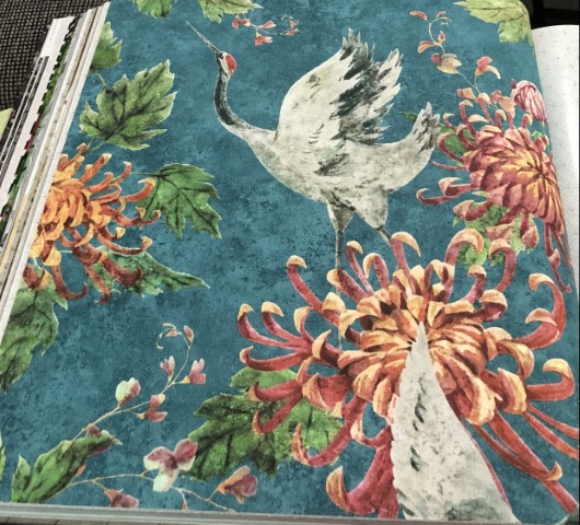 wallใบไม้ ยาว 10ม กว้าง 53ซม ม้วน5ตรม ltw